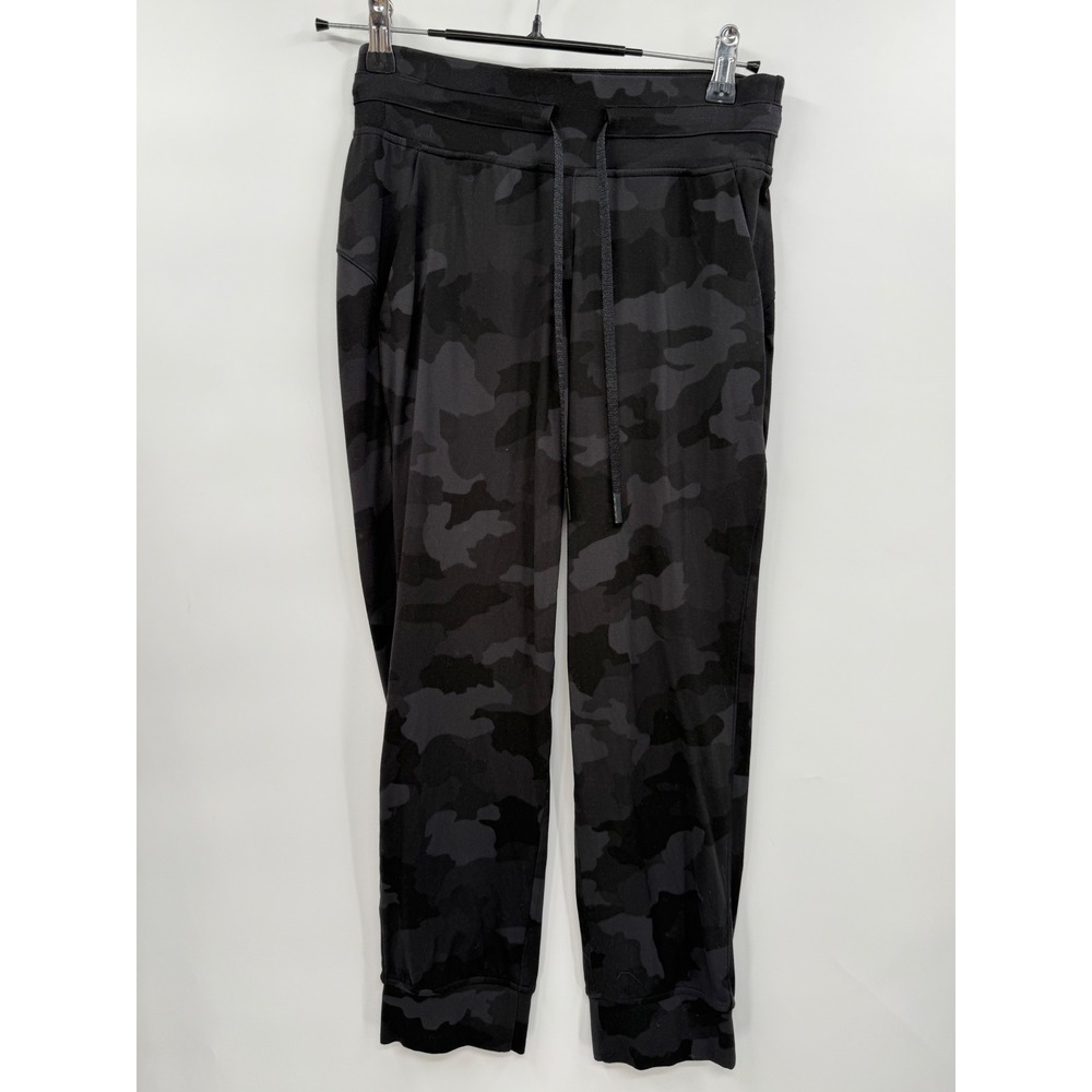 Lululemon Size 4 Ready to Rulu Jogger Womens Black Camo High Rise Sweatpants
